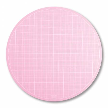 Sue Daley- Round Rotating Cutting Mat 10In Pink