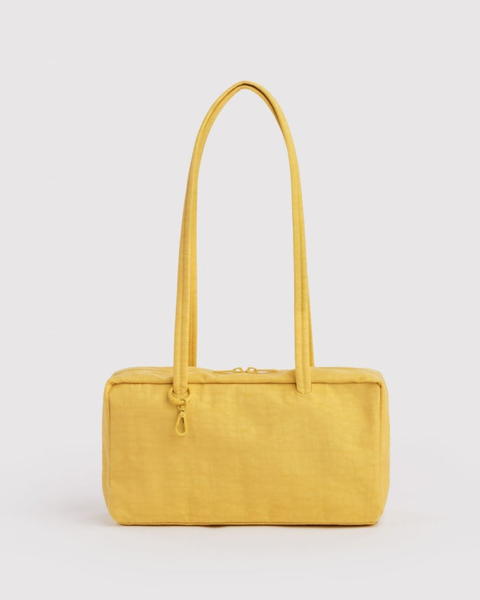 Sunflower Nylon Bowler Bag | BAGGU | Nylon Bowler Bag