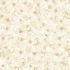 Sunflower Serenade - QT Fabrics - Bee & Scroll Tonal -31808-E