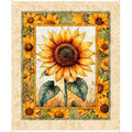 Sunflower Serenade - Sunflower Panel - QT Fabrics -31800-X