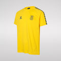 T-shirt - Hummel Gul m. Logo streg