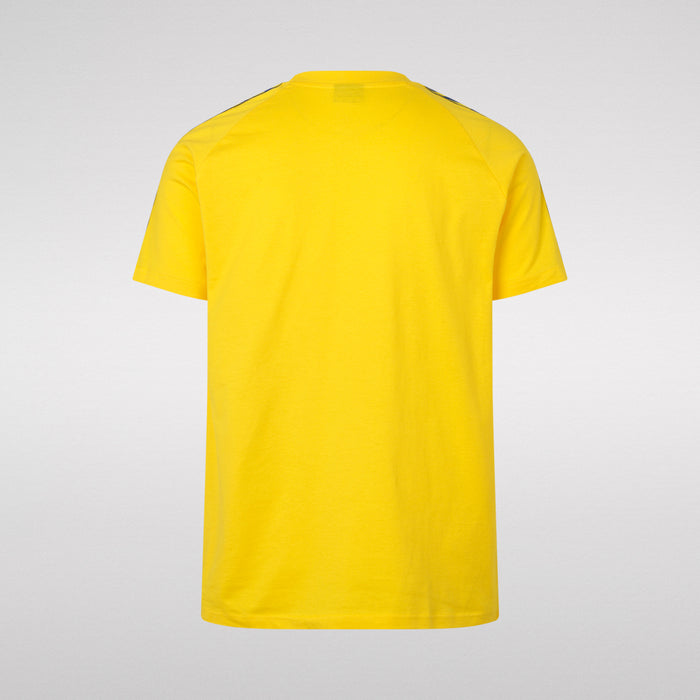 T-shirt - Hummel Gul m. Logo streg