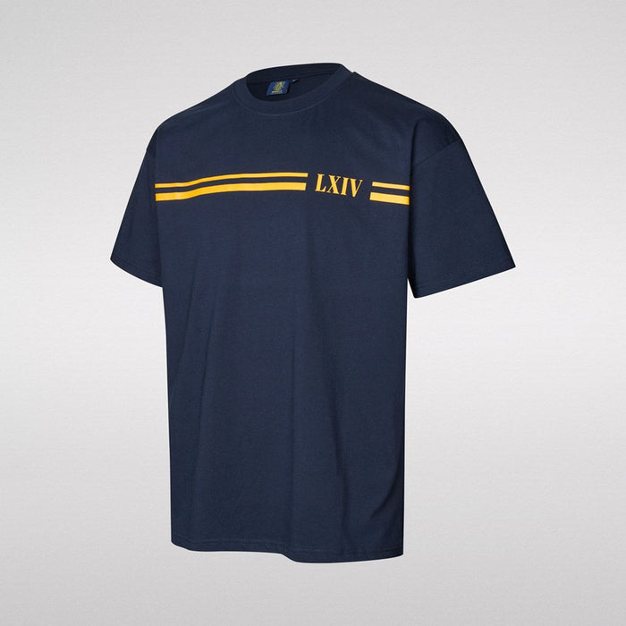T-shirt - Navy med 64 i Romertal