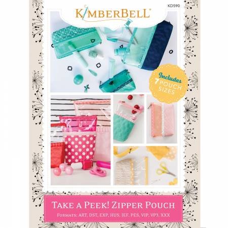 Take A Peek  Zipper Pouch Cd - Kimberbell - Cd - 818514021745 - Kd590