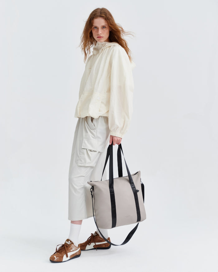 Taupe Däsh Waterproof Shopper Tote Bag