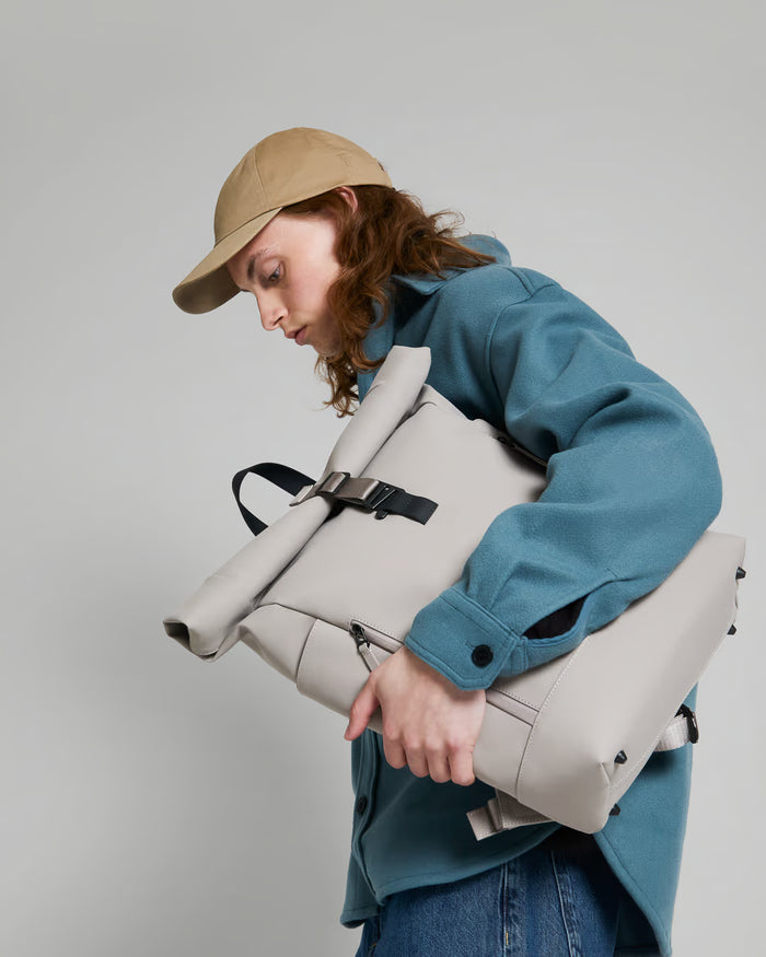 Taupe Spläsh Rolltop 14" Waterproof Backpack