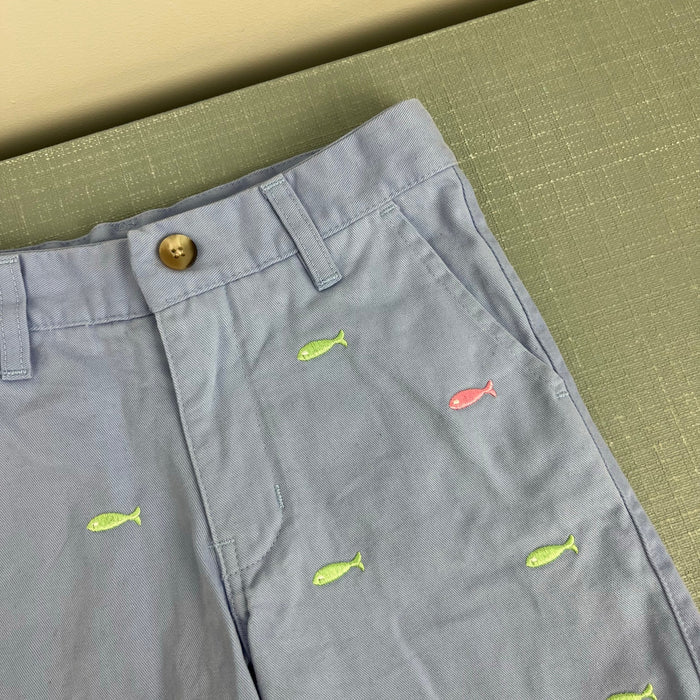TBBC Company Critter Charlier's Chinos Beale Street Blue with Fish Embroidery 6