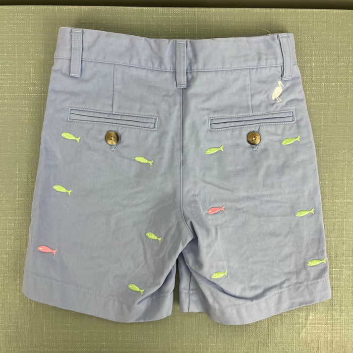 TBBC Company Critter Charlier's Chinos Beale Street Blue with Fish Embroidery 6
