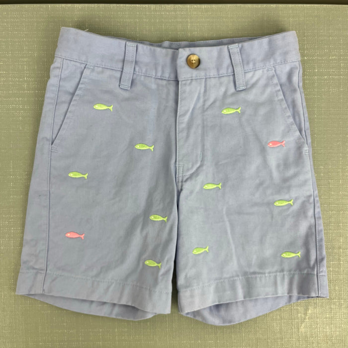 TBBC Company Critter Charlier's Chinos Beale Street Blue with Fish Embroidery 6