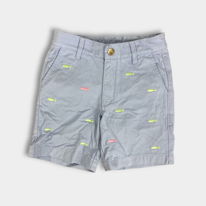 TBBC Critter Charlie's Chinos Beale Street Blue with Fish Embroidery 7