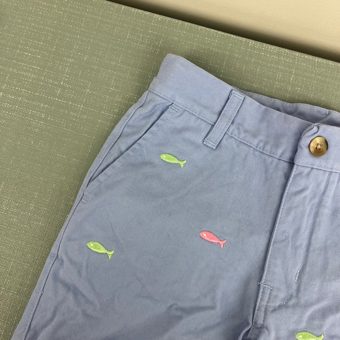 TBBC Critter Charlie's Chinos Beale Street Blue with Fish Embroidery 7