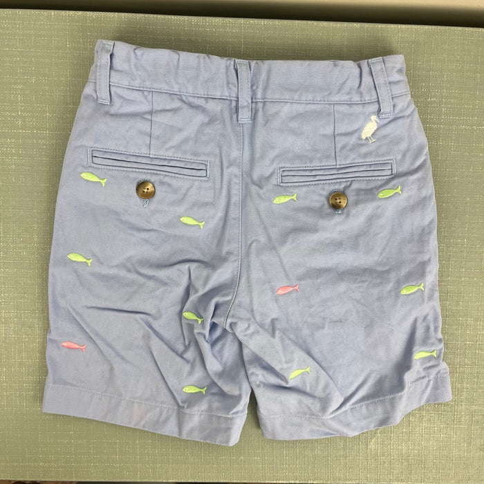 TBBC Critter Charlie's Chinos Beale Street Blue with Fish Embroidery 7