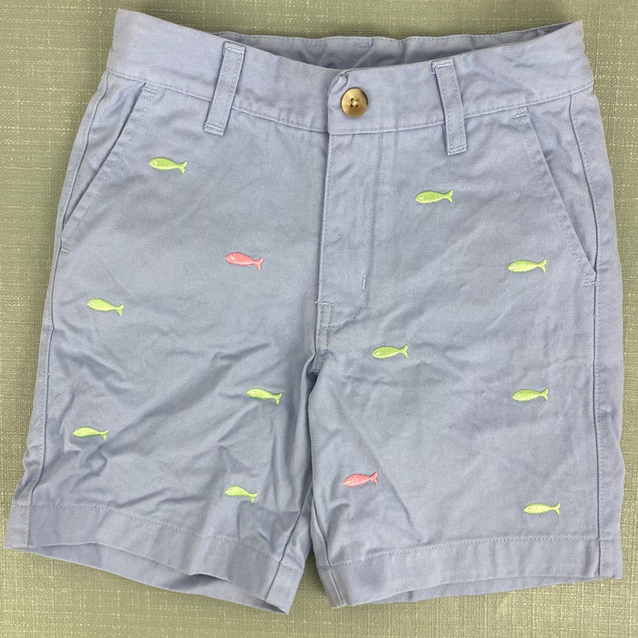 TBBC Critter Charlie's Chinos Beale Street Blue with Fish Embroidery 7