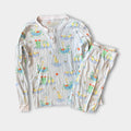 TBBC Sutton's Sweet Dream Pajamas Set Play in the Puddles with Worth Avenue White 8