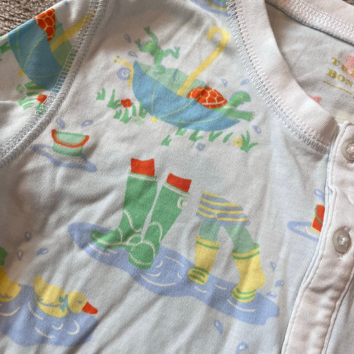 TBBC Sutton's Sweet Dream Pajamas Set Play in the Puddles with Worth Avenue White 8
