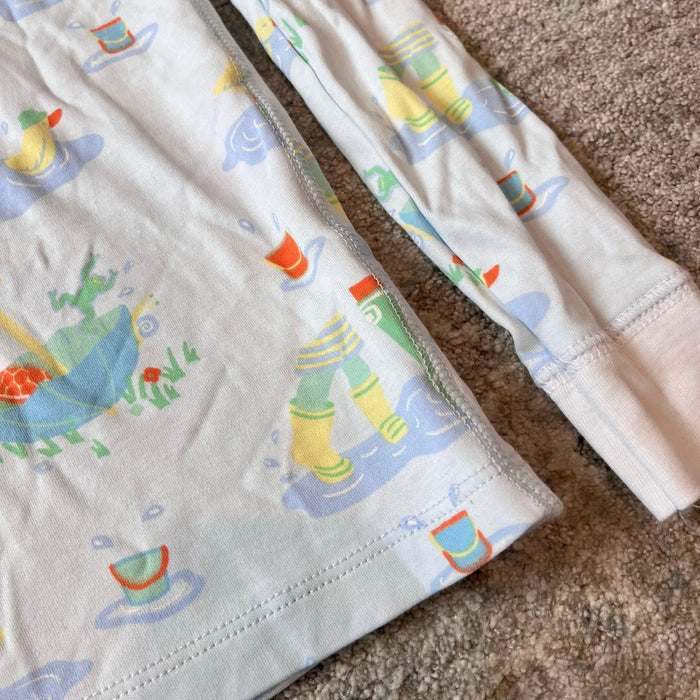 TBBC Sutton's Sweet Dream Pajamas Set Play in the Puddles with Worth Avenue White 8