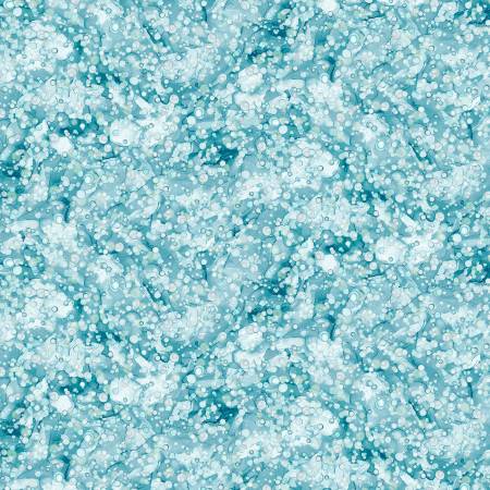 Teal Marbled- P & B Textiles- Myst04976-T