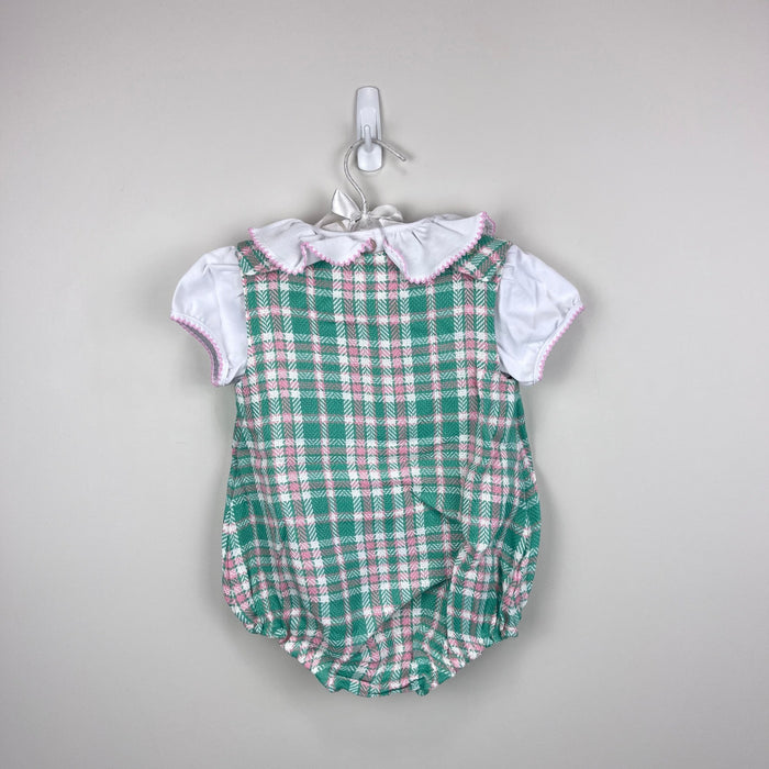 The Beaufort Bonnet Company Brooksy Bubble Set Putney Plaid 2T NWT