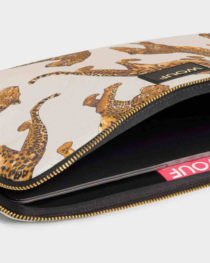 The Leopard Laptop Sleeve 13" & 14" | WOUF | Laptop Sleeve 13"& 14"