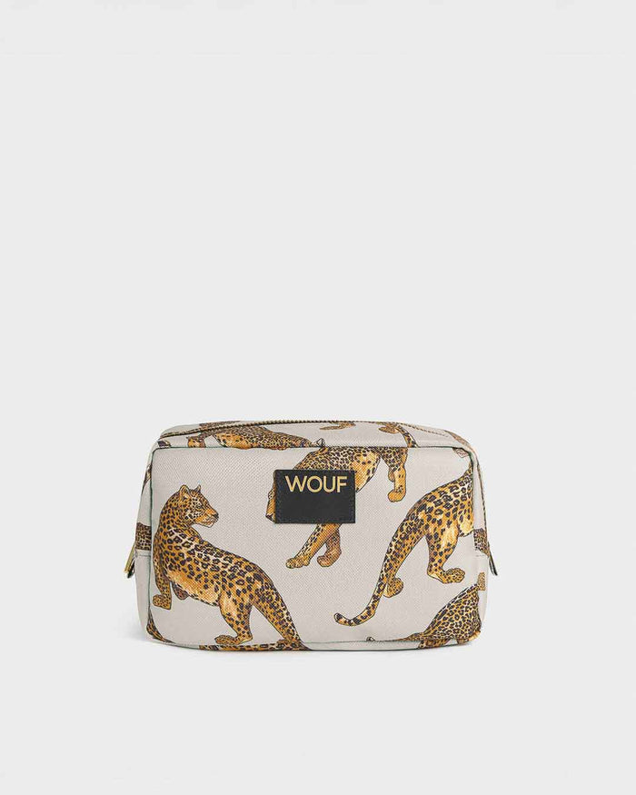 The Leopard Toiletry Bag | WOUF | Toiletry + Washbag