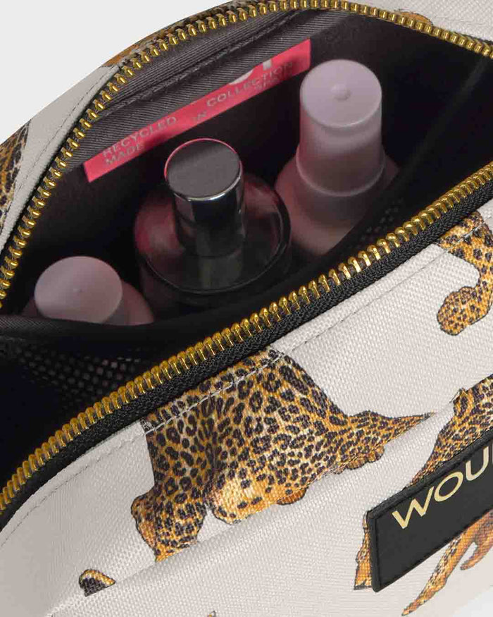 The Leopard Toiletry Bag | WOUF | Toiletry + Washbag