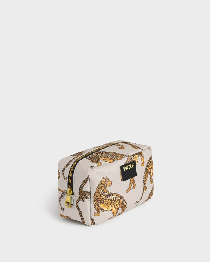 The Leopard Toiletry Bag | WOUF | Toiletry + Washbag