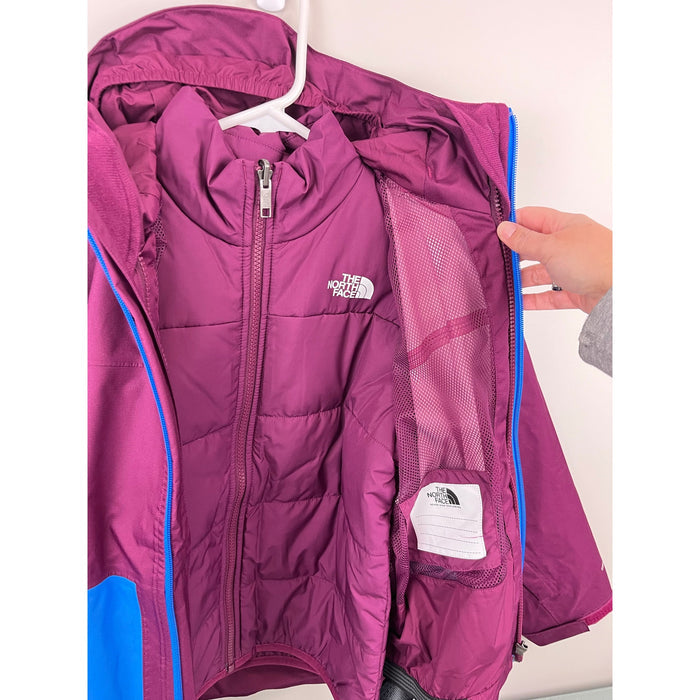 The North Face Freedom Triclimate 3-in-1 Winter Jacket Boysenberry M 10 NWT