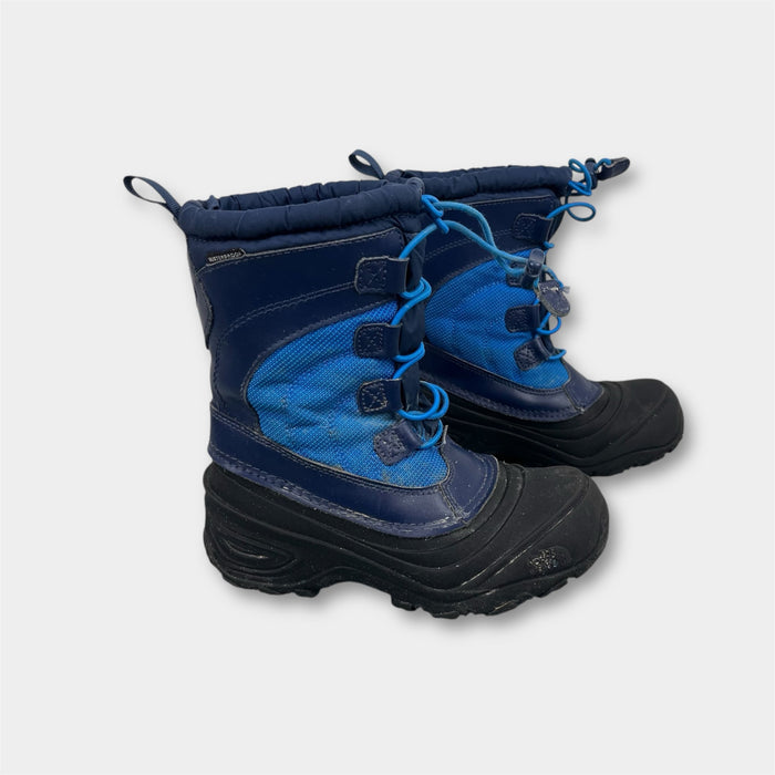 The North Face Kids' Alpenglow Waterproof Boot Blue 1