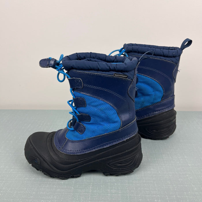The North Face Kids' Alpenglow Waterproof Boot Blue 1