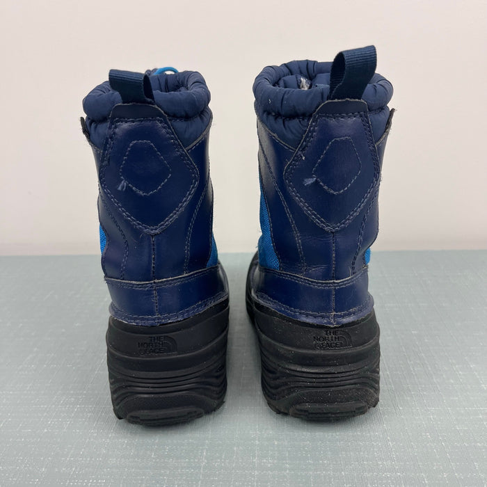 The North Face Kids' Alpenglow Waterproof Boot Blue 1