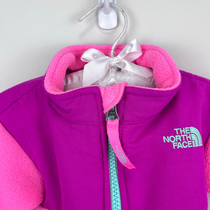 The North Face Pink Denali Fleece Jacket 0-3 Months