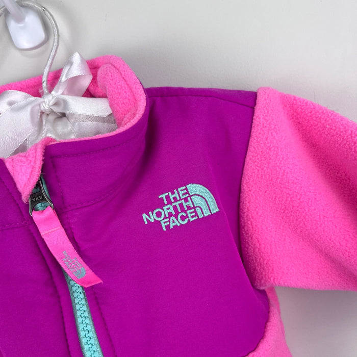 The North Face Pink Denali Fleece Jacket 0-3 Months