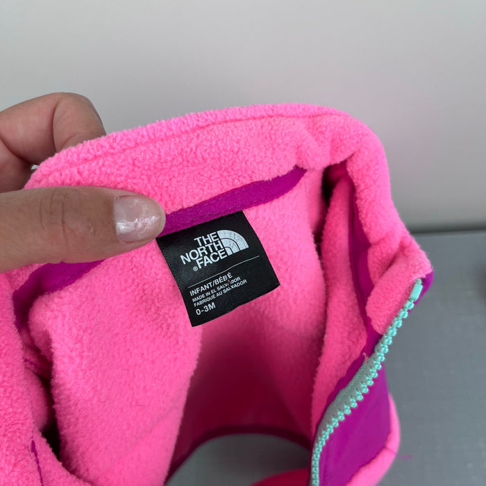 The North Face Pink Denali Fleece Jacket 0-3 Months