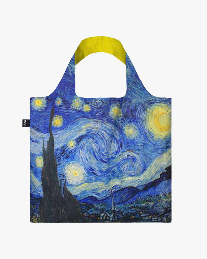 The Starry Night by Vincent VAN GOGH Recycled Bag | LOQI | Recycled Bag