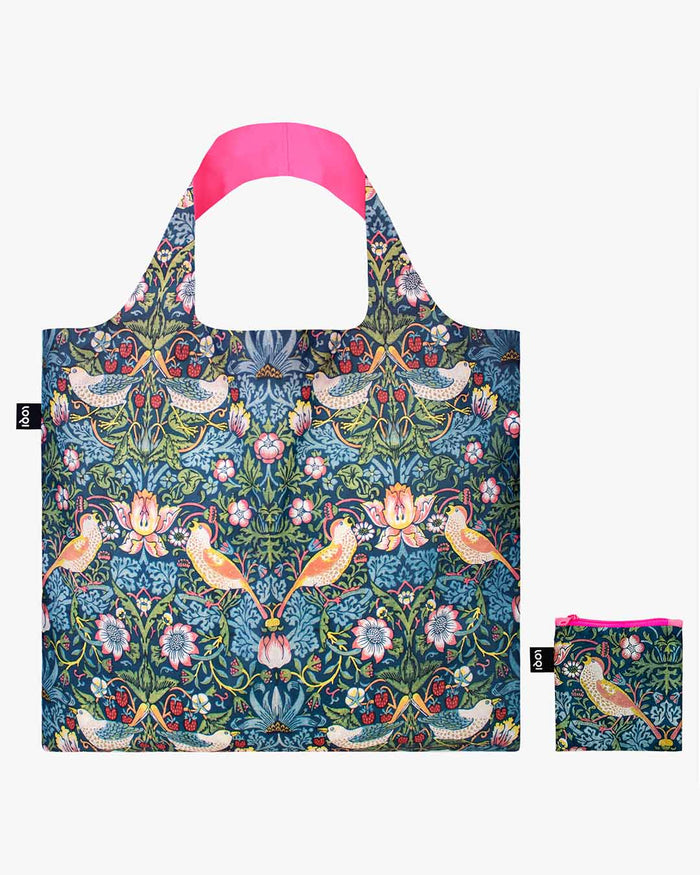 The Strawberry Thief by William Morris Recycled Bag | LOQI | Recycled Bag