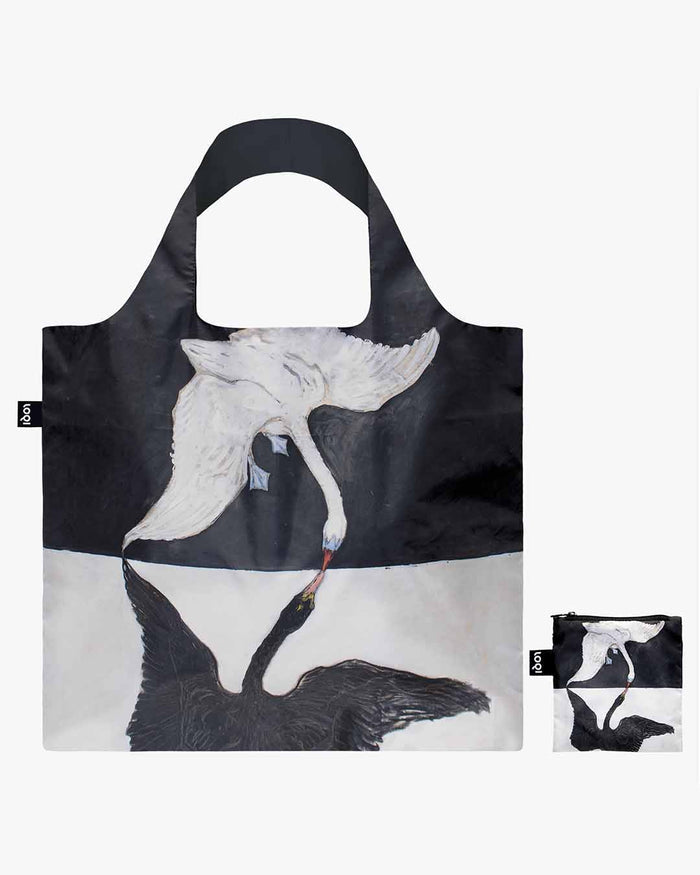 The Swan by Hilma af Klint Recycled Reusable Bag | LOQI | Recycled Bag