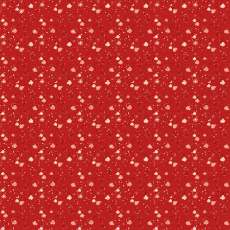 To My Love - Delicate Floral Red - C18586R-RED - Riley Blake