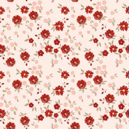 To My Love - Floral Pink - C18581R-PINK - Riley Blake