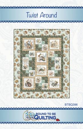 Twist Around - Cotton Tails- Bound To Be Quilting - 650311242608
