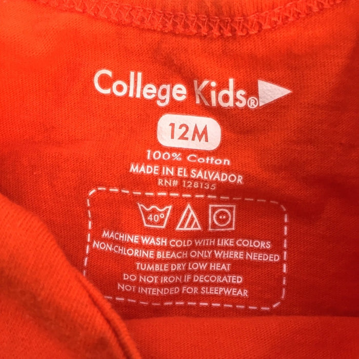 University of Miami Short-Sleeve Bodysuit 12 Months