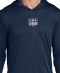 USA 250 Long Sleeve UV Hoodie - 2X