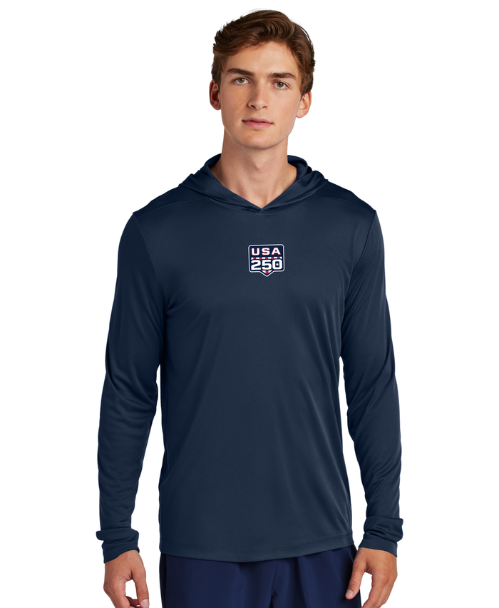 USA 250 Long Sleeve UV Hoodie - 2X