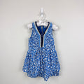 Vineyard Vines Blue Floral Dress 2T