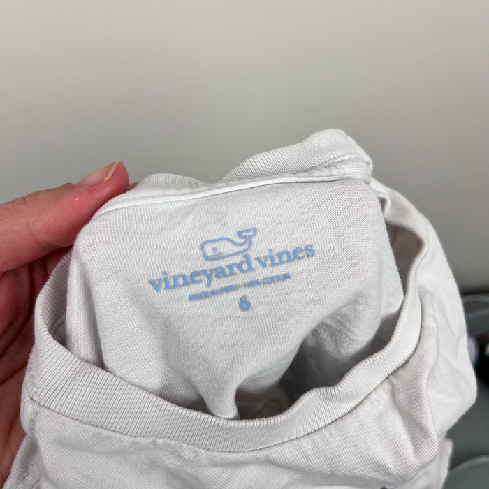 Vineyard Vines Boston Long Sleeve Whale Pocket Tee Shirt 6