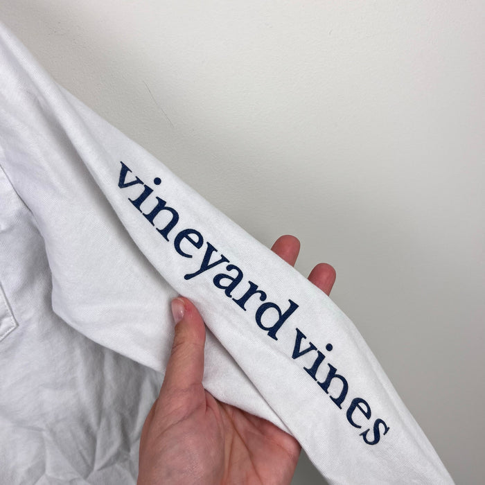 Vineyard Vines Boston Long Sleeve Whale Pocket Tee Shirt 6