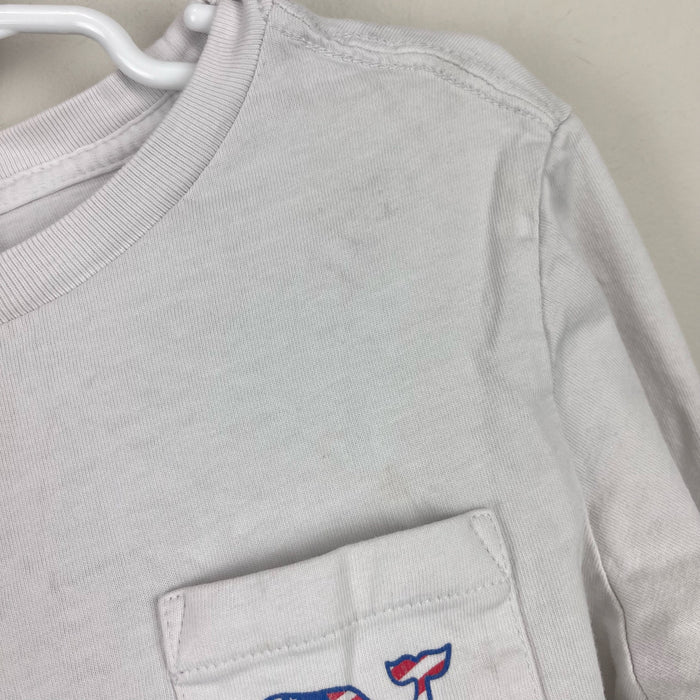 Vineyard Vines Boston Long Sleeve Whale Pocket Tee Shirt 6
