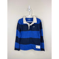 Vineyard Vines Boys' Long Sleeve Rugby Shirt Blue Navy Stripe 7
