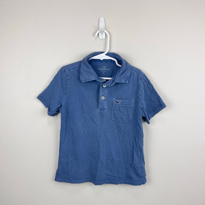 Vineyard Vines Boys Pigment Garment Dyed Polo Shirt 6
