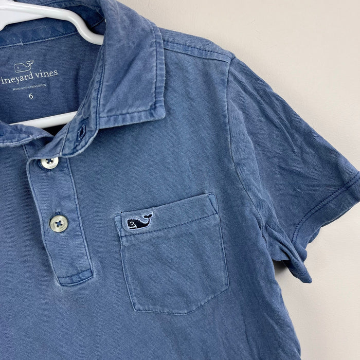 Vineyard Vines Boys Pigment Garment Dyed Polo Shirt 6
