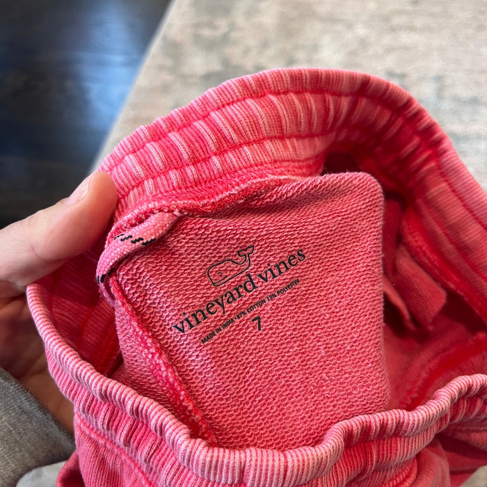 Vineyard Vines Boys' Sunwashed Knit Jetty Joggers Sailor Red 7